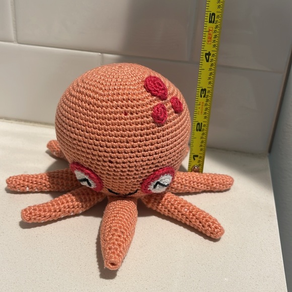 Hand Crafted Octopus 🐙 Amigurumi Crochet Doll Toy Figure Ocean Sea Water Marine - Picture 6 of 10